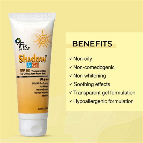 Buy Fixderma Shadow Spf A Gel Ml Online Get Upto Off At