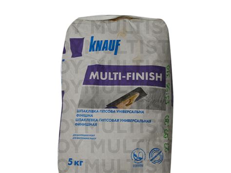 Knauf MULTI-FINISH 5 кг гипсовая шпаклевка купить в Днепре по низкой ...