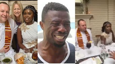 Kwaku Manu Mocks His Ex Wife After She Married Obroni Husband