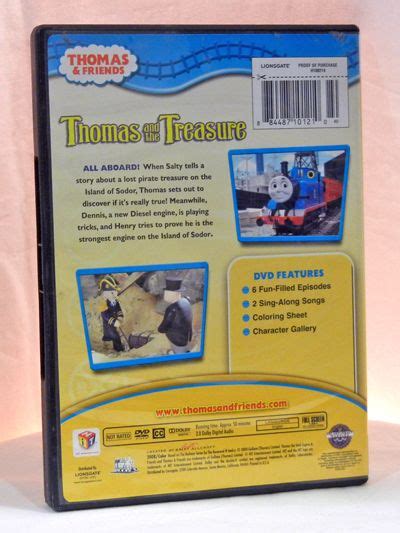 Thomas & Friends Thomas and the Treasure Full Screen DVD