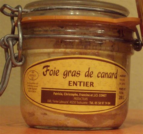 Foie gras de canard d élevage Achat direct au producteur des Landes