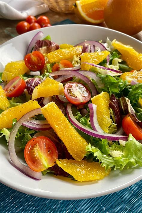 Ensalada De Naranja En Ensaladas Faciles De Preparar Recetas De