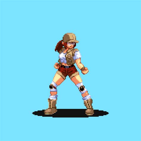 Fio Metal Slug Pixel Art By Me R Kof