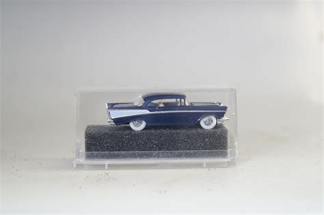 1 87 Praline 5002 CHEVROLET BEL AIR Blau Neuw Ovp Gearontologist