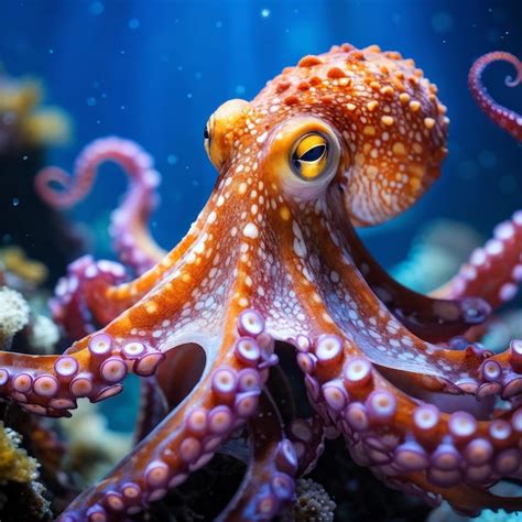 Premium Photo | Sea octopus in the aquarium sea octopus in the aquarium