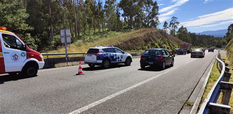 Herida Una Joven Conductora En Un Accidente En La Autov A Do Barbanza