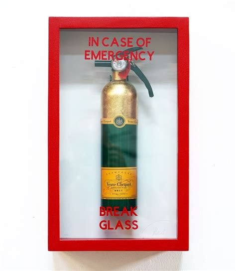 In Case Of Emergency Break Glass Midi Edition — Maune Contemporary Fine Art Gallery Картинки