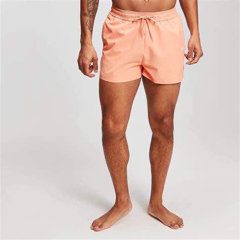Men's Contrast Stitch Swim Shorts | Orange | MYPROTEIN™