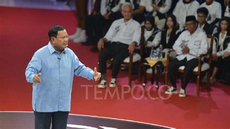 Debat Capres Drone Emprit Bilang Prabowo Dapat Sentimen Negatif