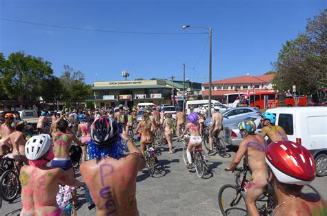 World Nude Bike Ride Byron Bay Sunday Th March Flickr