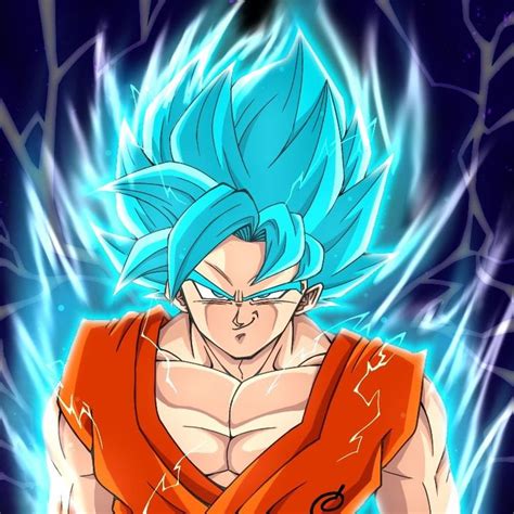 Goku Ssj Blue Dragon Ball Artwork Anime Dragon Ball Goku Goku Art