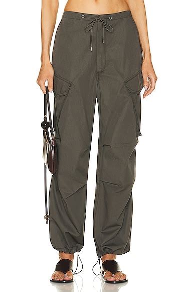 Agolde Ginerva Cargo Pant In Caviar Fwrd