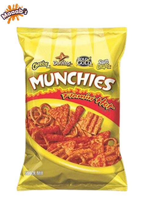 Munchies Flamin Hot Snack Mix 9 25oz Maaabs