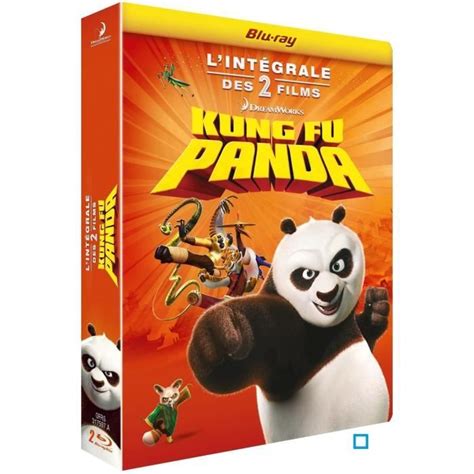 Blu Ray Coffret Kung Fu Panda Kung Fu Panda 2 Cdiscount Dvd