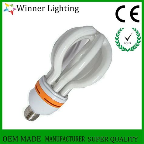 Energy Saving Lamp Cfl W U Lotus Fluorescent Light High Lumens