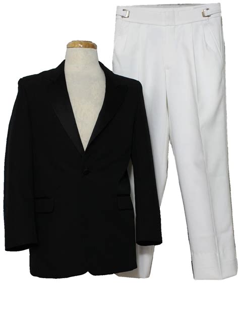 Retro 1980s Suit First Nighter 80s First Nighter Mens Two Piece