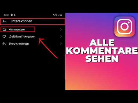 So Kannst Du Alle Deine Eigenen Kommentare Auf Instagram Sehen Youtube