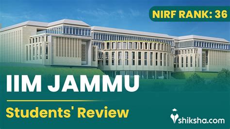 Indian Institute Of Management Jammu IIM Jammu Review YouTube