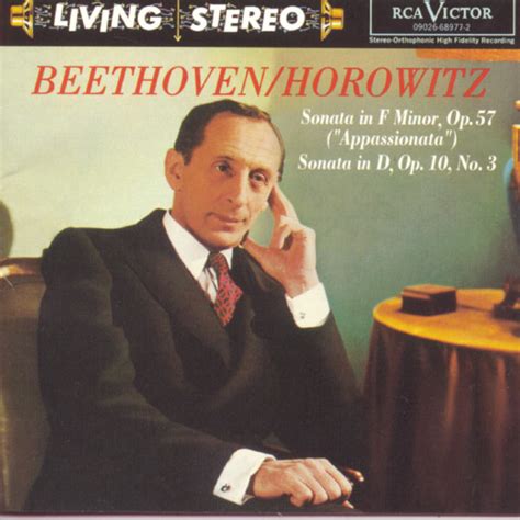 Horowitz Plays Beethoven Sonatas Ludwig Van Beethoven De Vladimir