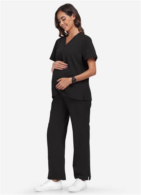 Chic And Comfortable Maternity Scrubs Elevate Your Pregnancy Style