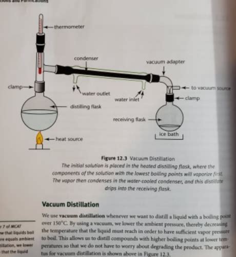 Organic Chemistry Ch 12 Separations And Purifications Distillation