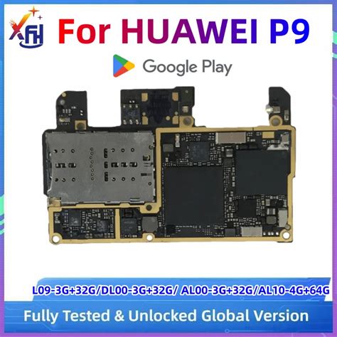 Xifehhe Original Unlocked P Mainboard Dual Simcard For Huawei P