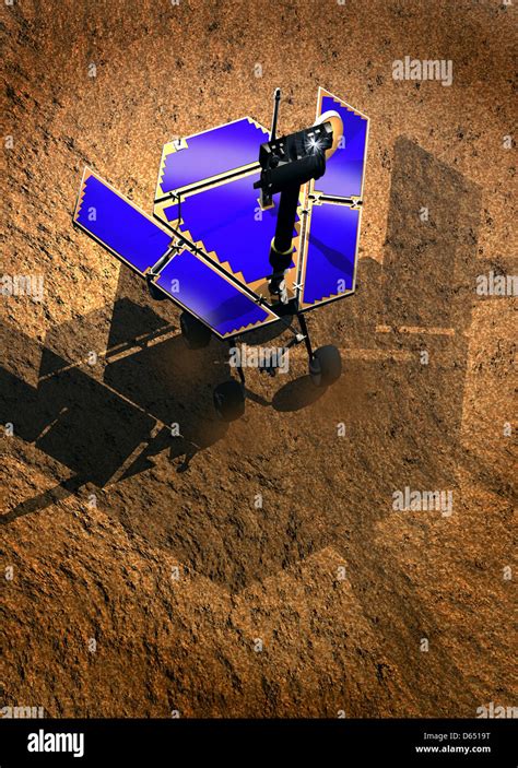 Curiosity rover, artwork Stock Photo - Alamy