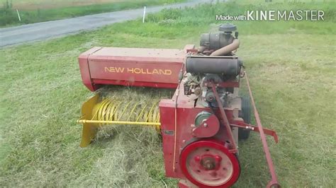 More About The New Holland Small Baler And Engine Youtube