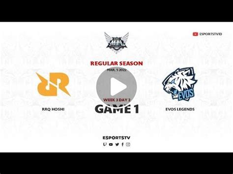 Lemon Rrq Hoshi Vs Evos Legends Game Mpl Id S Rrq Vs Evos