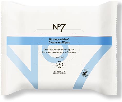 Köp No7 Radiant Results Biodegradeable Wipes 30 St Apohem