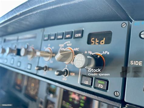 close  photo  cockpit parts stock photo  image