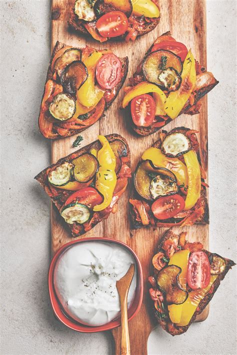 Recette Facile De Bruschettas Aux L Gumes Marie Claire