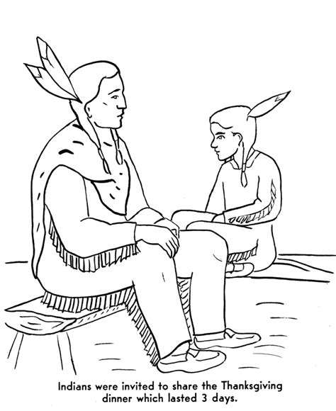 Wampanoag Coloring Pages