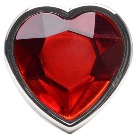 Plug Anal P Coração Unique Silver Abs La Pimienta Gall