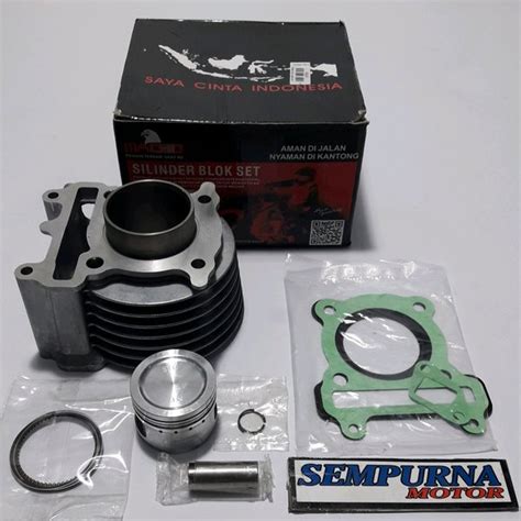 Jual Blok Seher Cylinder Block Mio Sporty Mio Soul Nouvo Merek Macho Di