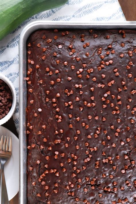 Easy Chocolate Zucchini Cake A Kitchen Addiction