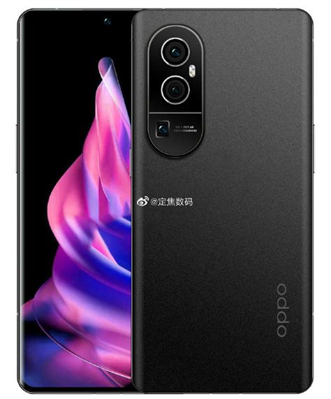 Oppo Reno10 Pro渲染图曝光，相机矩阵“红绿灯”造型抢眼！ 纯净之家