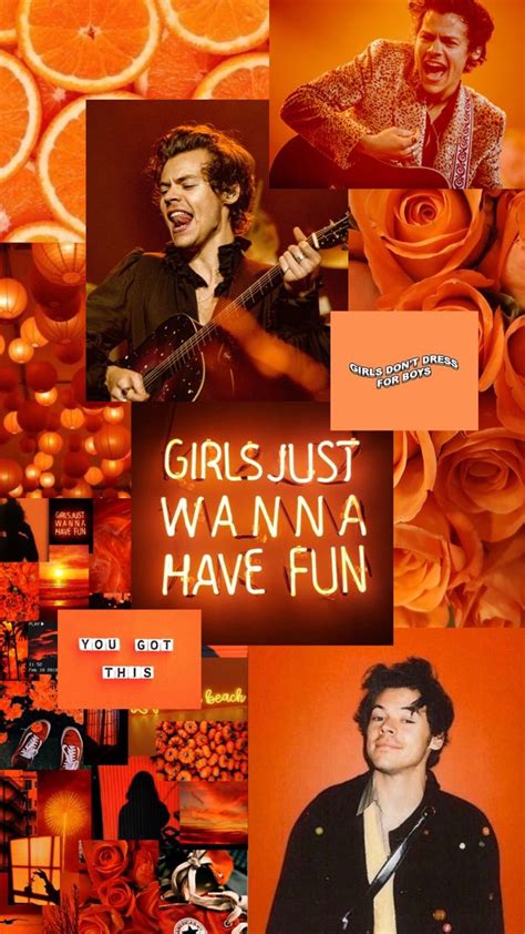 Harry Styles Orange Wallpaper Boys Dress Harry Styles Style