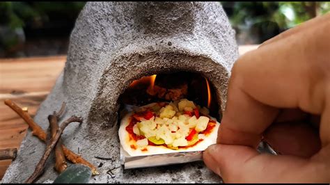 Miniature Pizza Oven Real Cooking Miniature Kitchen Set Real Cooking