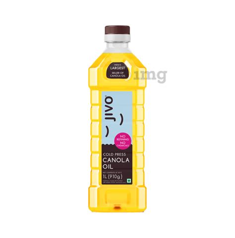 Jivo Cold Press Canola Oil Buy Bottle Of Ltr Oil At Best Price In