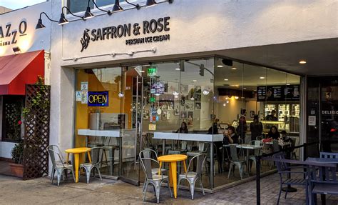 Saffron & Rose Persian Ice Cream Westwood Los Angeles