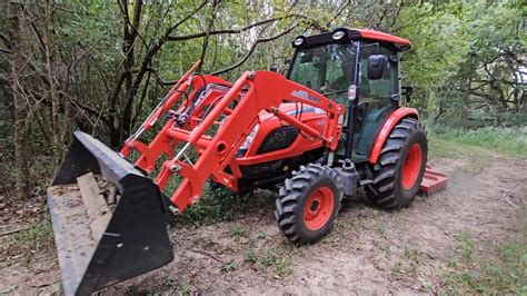 KIOTI NX5510 Bush Hogging Miles Of Deep Woods Trails At Project 291