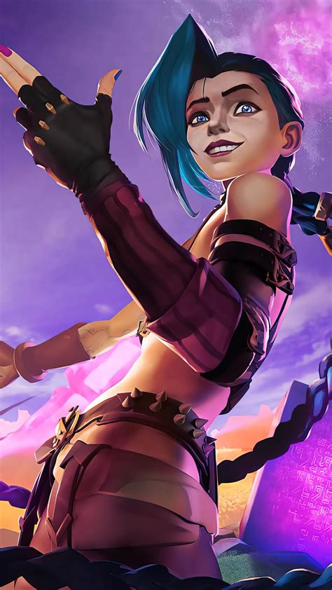 Vi Jinx Lol Fortnite Game K Hd Wallpaper Rare Gallery