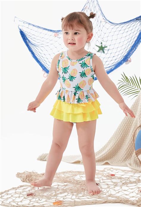 Ahegao M T Trajes De Ba O Para Ni As Peque As Piezas Bikini Yaxa Colombia