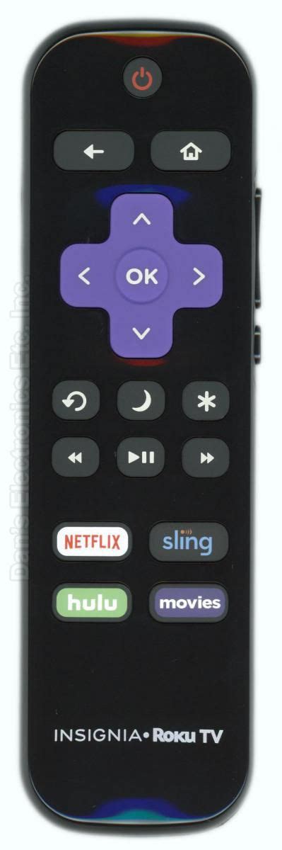 Buy INSIGNIA NSRCRUDUS19 Roku -06518W21BY10XUS TV Remote Control