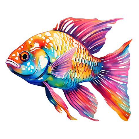 pop art fish clipart fish png colorful fish clipart pop art etsy uk