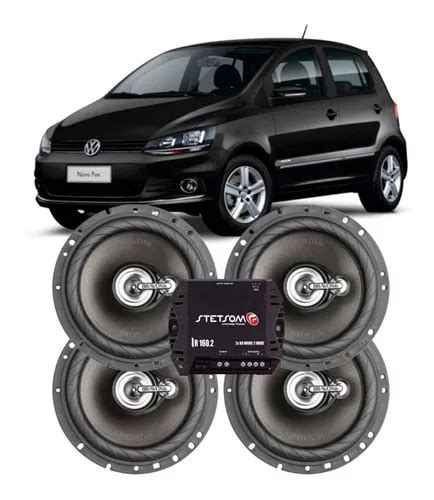 Kit 4 Alto Falante Original Bravox Vw Fox 240w Modulo Frete grátis