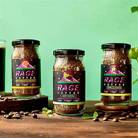 Buy Send Rage Vegan Friendly Flavoured Coffee Hamper Online FNP