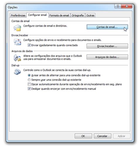 Como Configurar Seu Email No Outlook 2007 Flutua