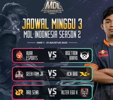 Jadwal MDL ID Season 2 Week 3 Duel Royal Derby Di MDL SPIN